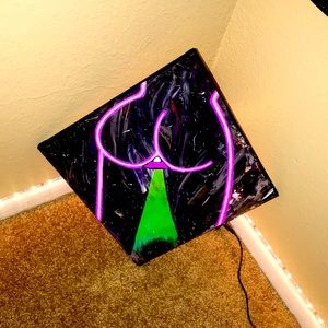 Space booty handmade painting